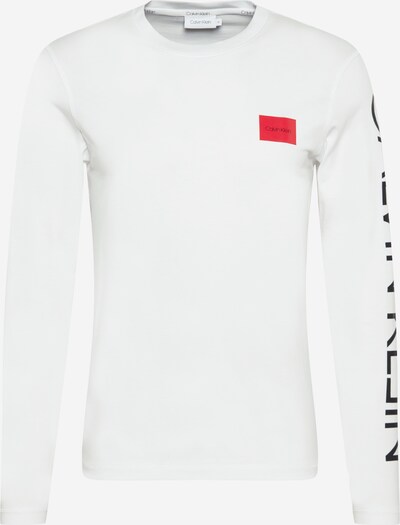 Calvin Klein Tričko - červená / čierna / biela, Produkt