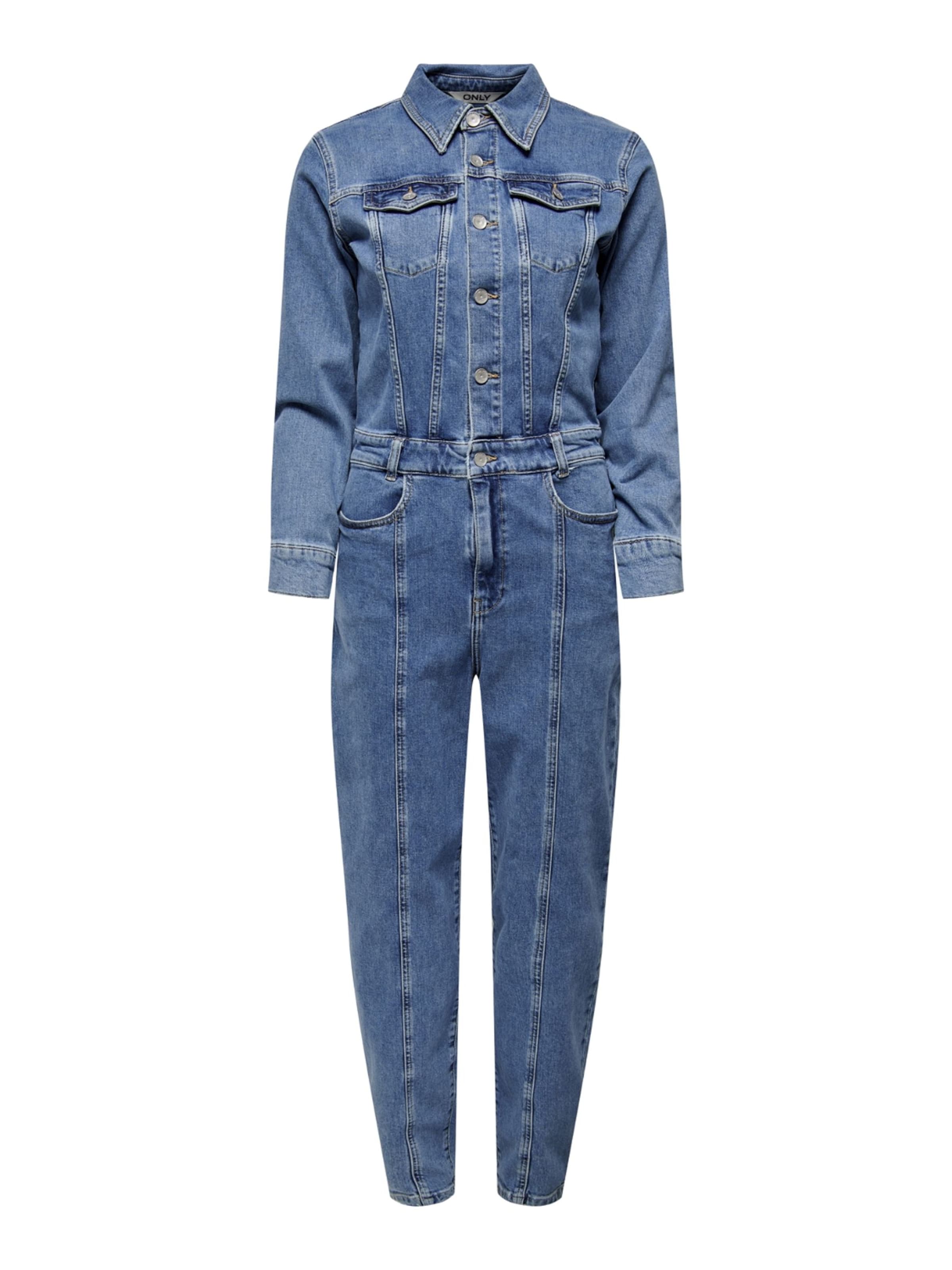 ONLY - Jumpsuit 'PALMER' en azul: frente