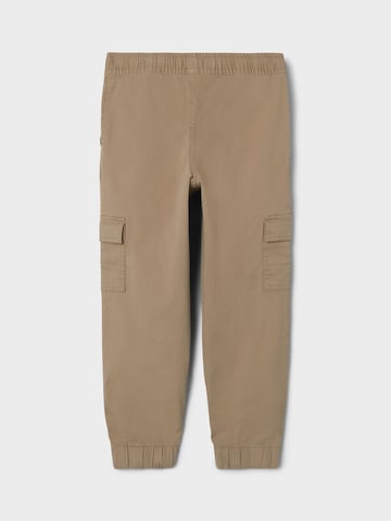 NAME IT Tapered Pants 'Ben' in Brown