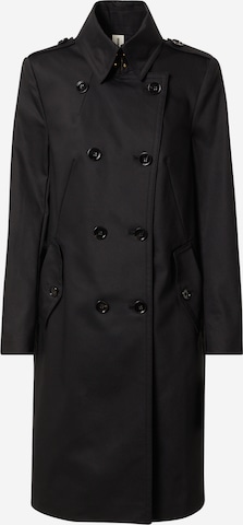 DRYKORN Between-Seasons Coat 'HARLESTON' in Black: front