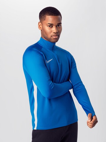 NIKE Funkcionális felső - kék: elől