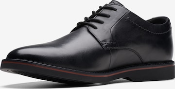 CLARKS Schnürschuh in Schwarz: predná strana