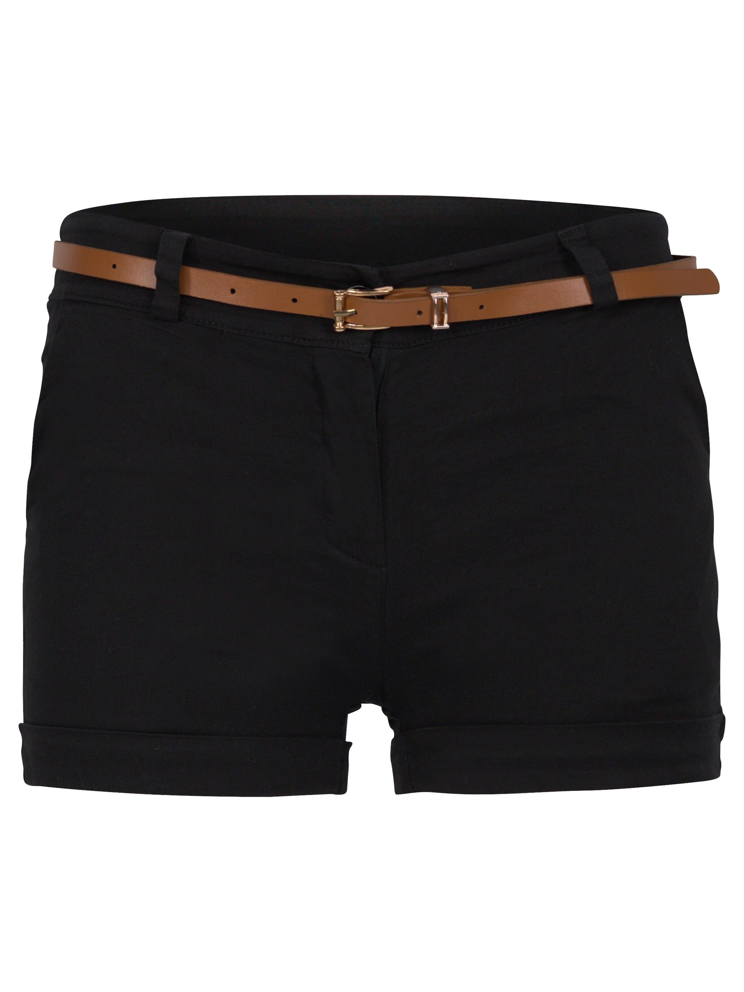 malito more than fashion Skinny Pants in Black: front
