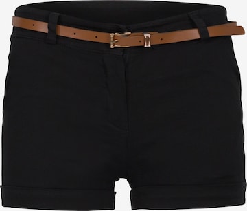 malito more than fashion Skinny Pants in Black: front