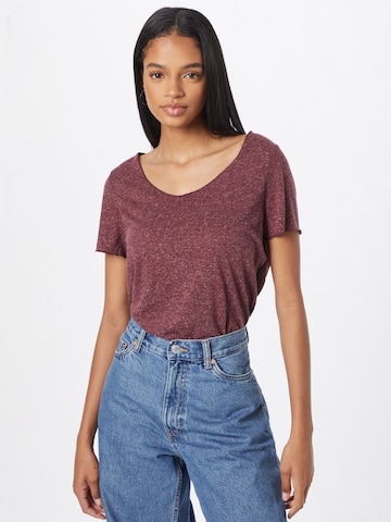 VERO MODA T-Shirt 'Lua' in Rot: predná strana