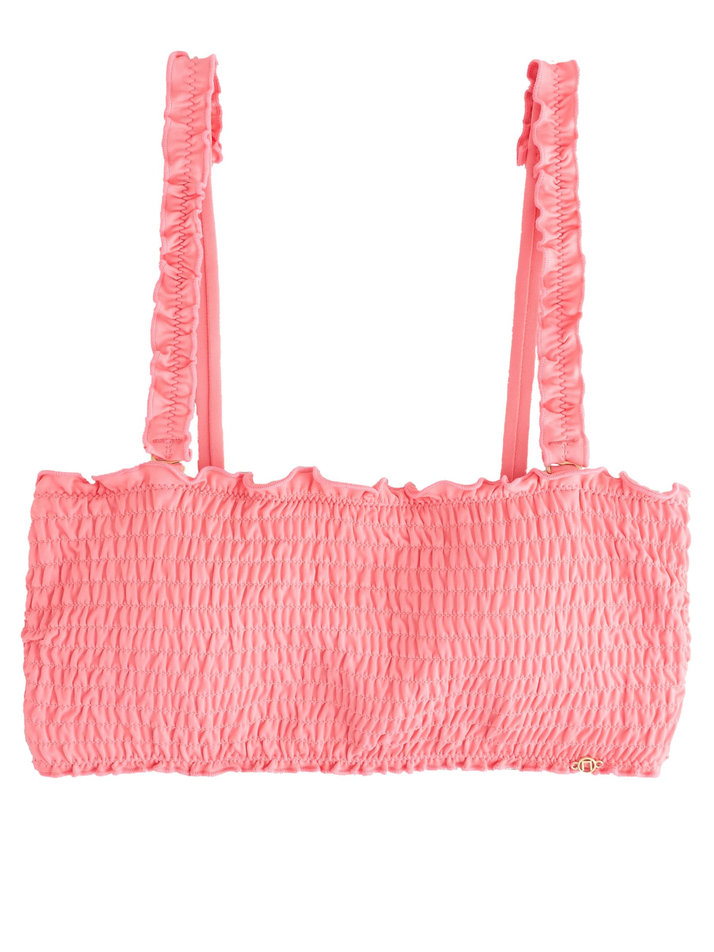 Next Μπαντό Τοπ μπικίνι σε ροζ: μπροστά