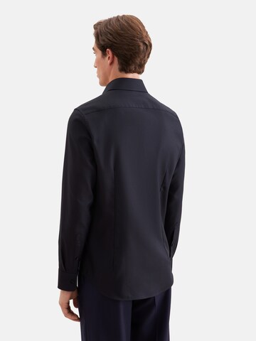 Coupe regular Chemise business SEIDENSTICKER en noir