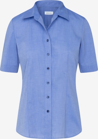 Camicia da donna 'Schwarze Rose' di SEIDENSTICKER in blu: frontale