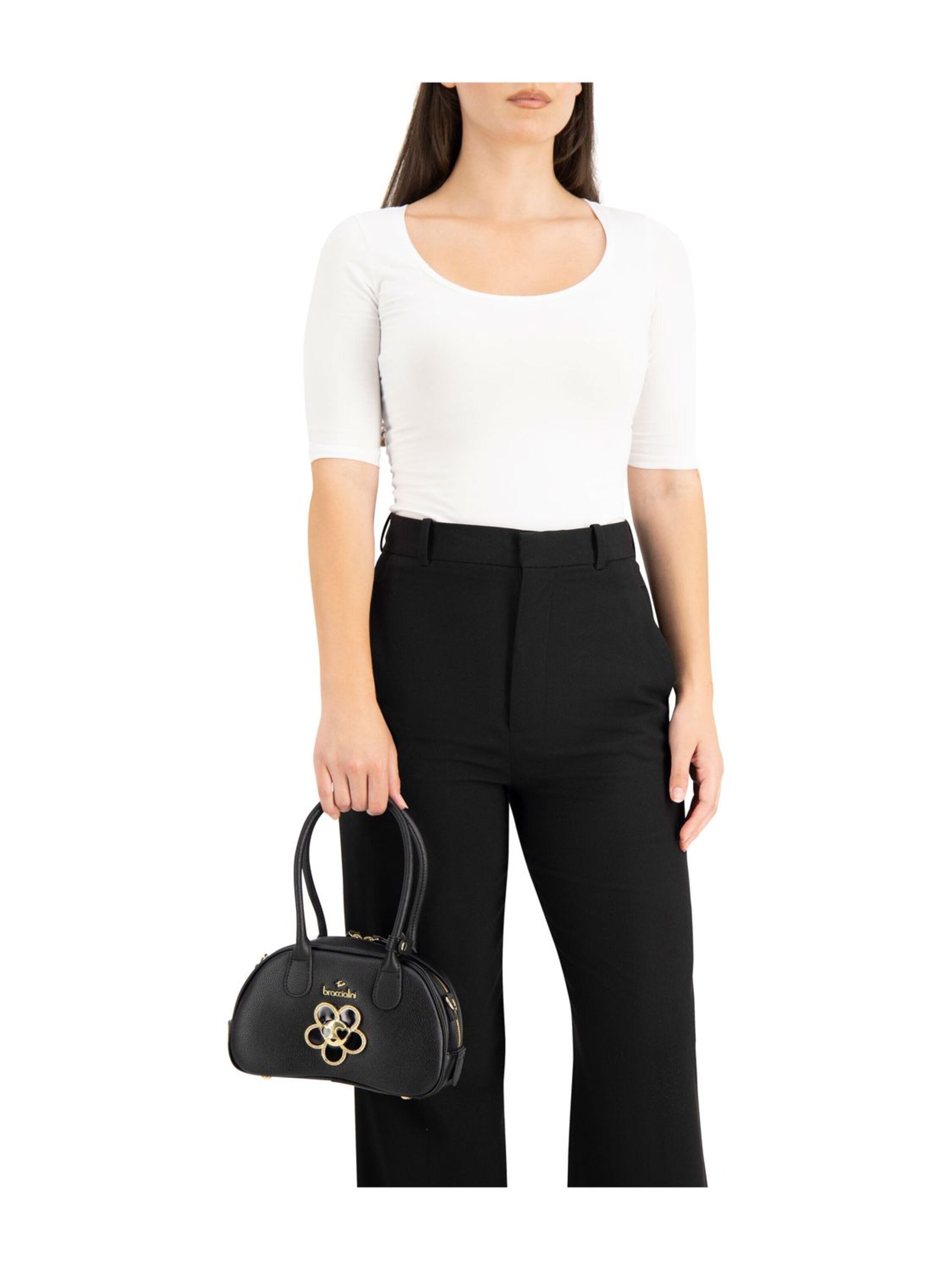 Braccialini - Bolso de mano 'Amy Bijoux' en negro