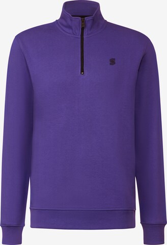 Street One MEN Sweatshirt in Purple: front