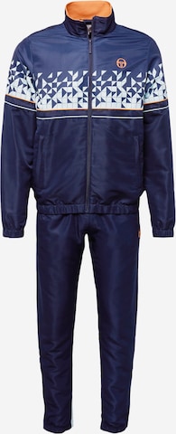 Sergio Tacchini Tracksuit 'DISPERSA' in Blue: front