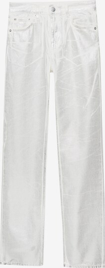 Pull&Bear Jeansy w kolorze srebrnym, Podgląd produktu