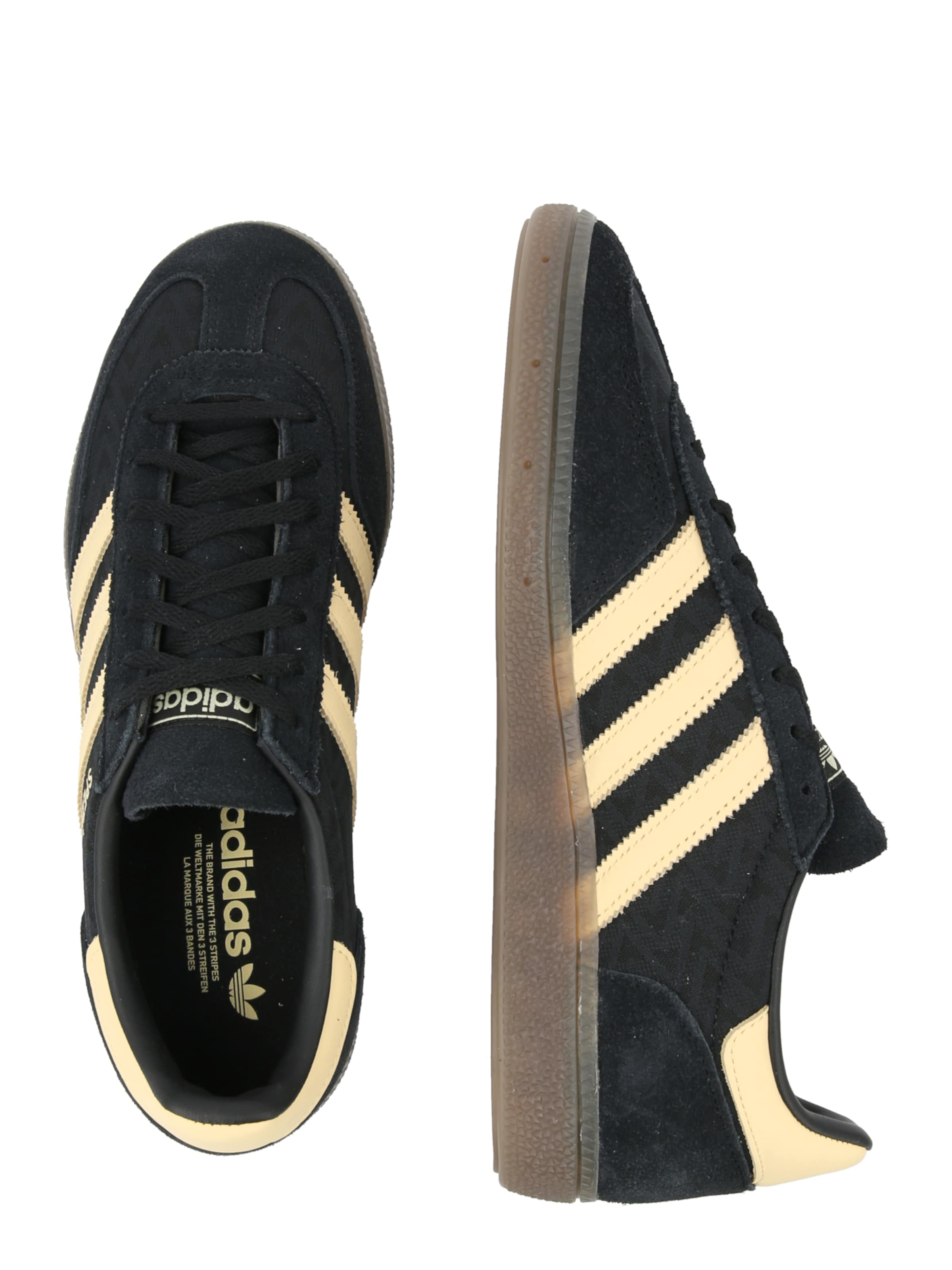 Sneaker low 'HANDBALL SPEZIAL' de la ADIDAS ORIGINALS pe negru