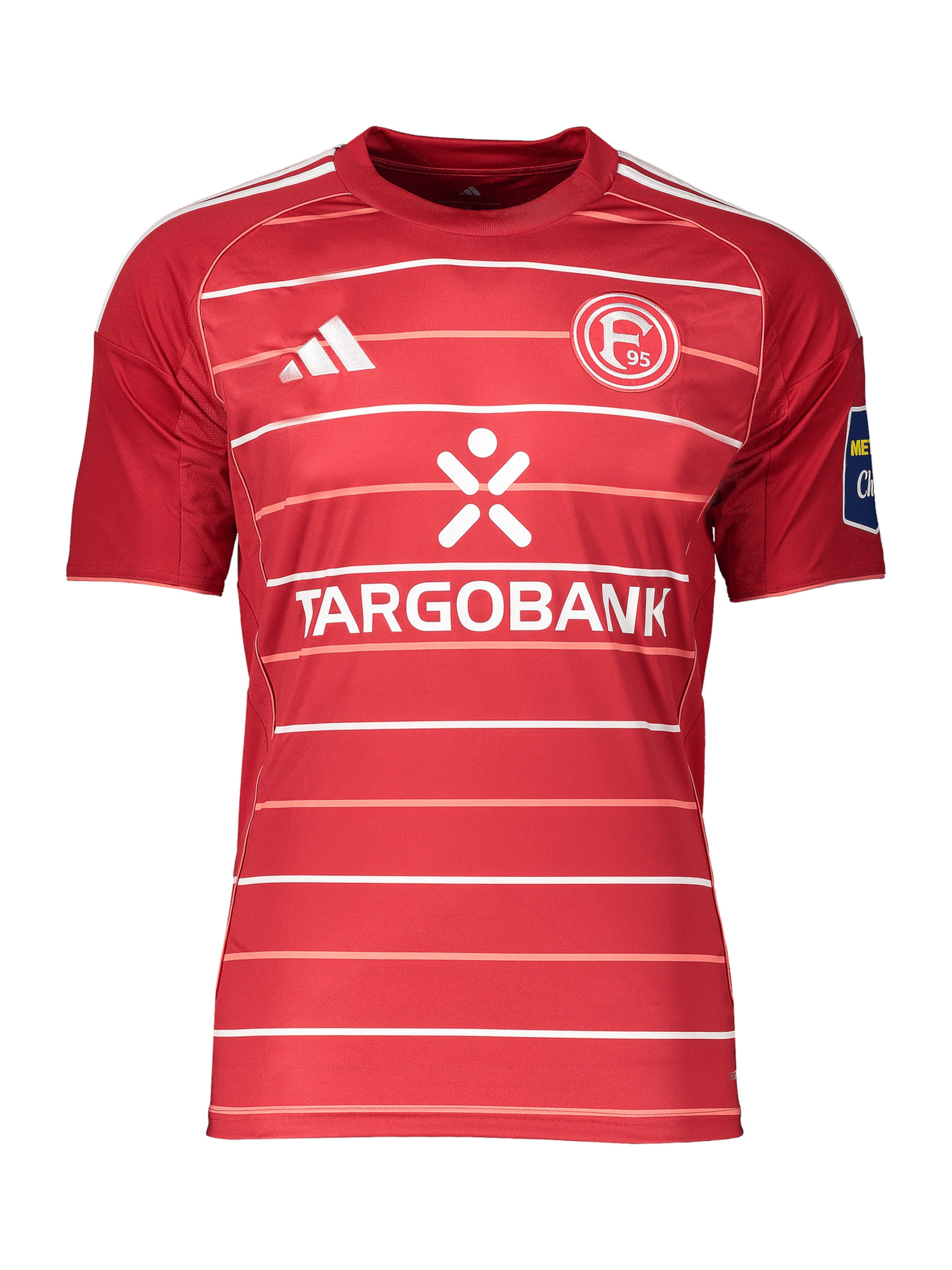 ADIDAS PERFORMANCE Koszulka funkcyjna 'Fortuna Düsseldorf' w kolorze czerwony: przód