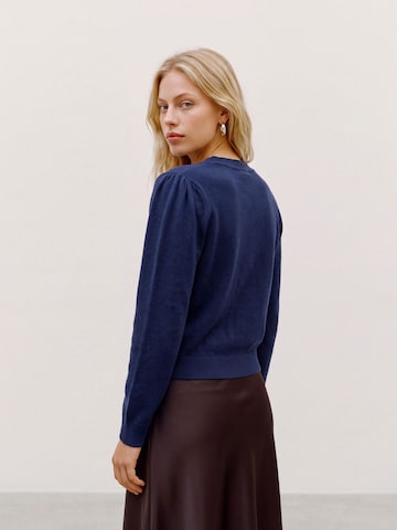 VERO MODA Gebreid vest 'VMDOFFY' in Blauw