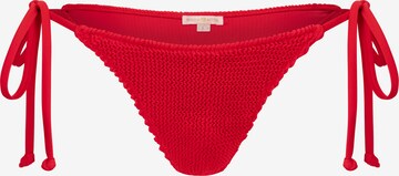 Moda Minx Bikini Bottoms in Red: front