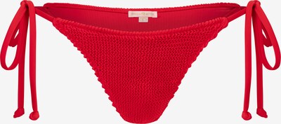 Moda Minx Bikini Hose 'Scrunch Tie Side Bottom' in rot, Produktansicht