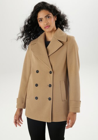 Aniston SELECTED Between-Season Jacket in Beige: front