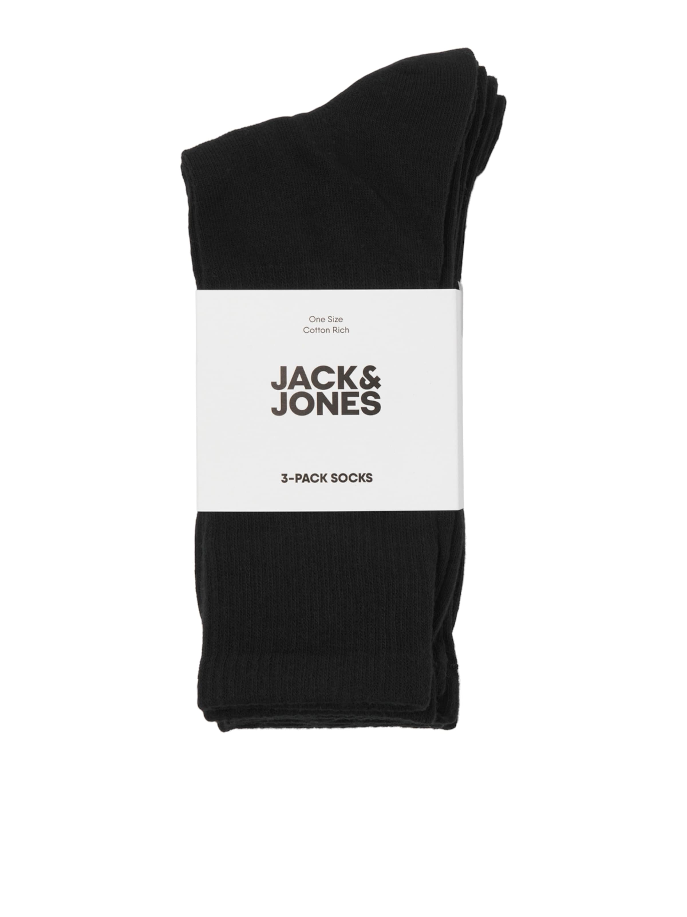 JACK & JONES Къси чорапи 'JJCharles' в черно
