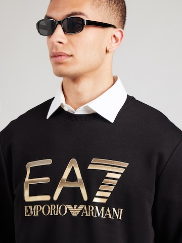 EA7 Emporio Armani Μπλούζα φούτερ σε μαύρο