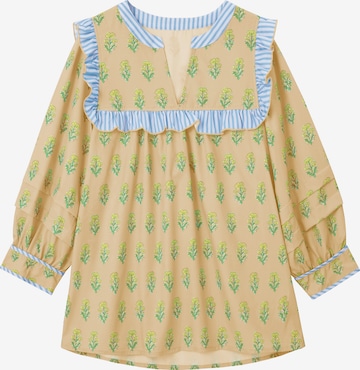 Imily Bela Bluza | zelena barva: sprednja stran