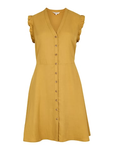 Apricot Jurk in Geel: voorkant