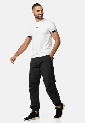 INDICODE JEANS Tapered Hose in Schwarz