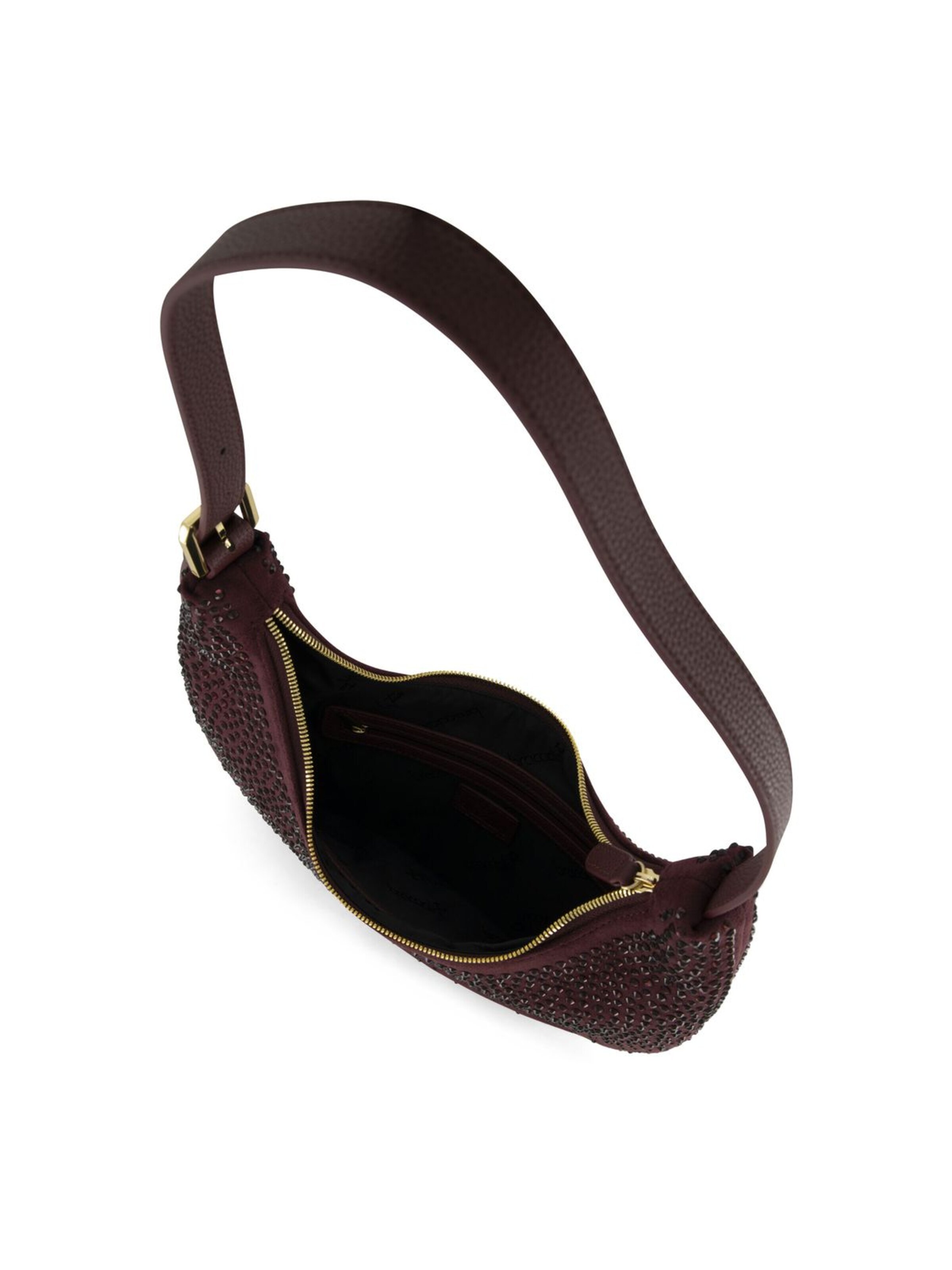 Borsa a spalla 'Beth Strass' di Braccialini in rosso