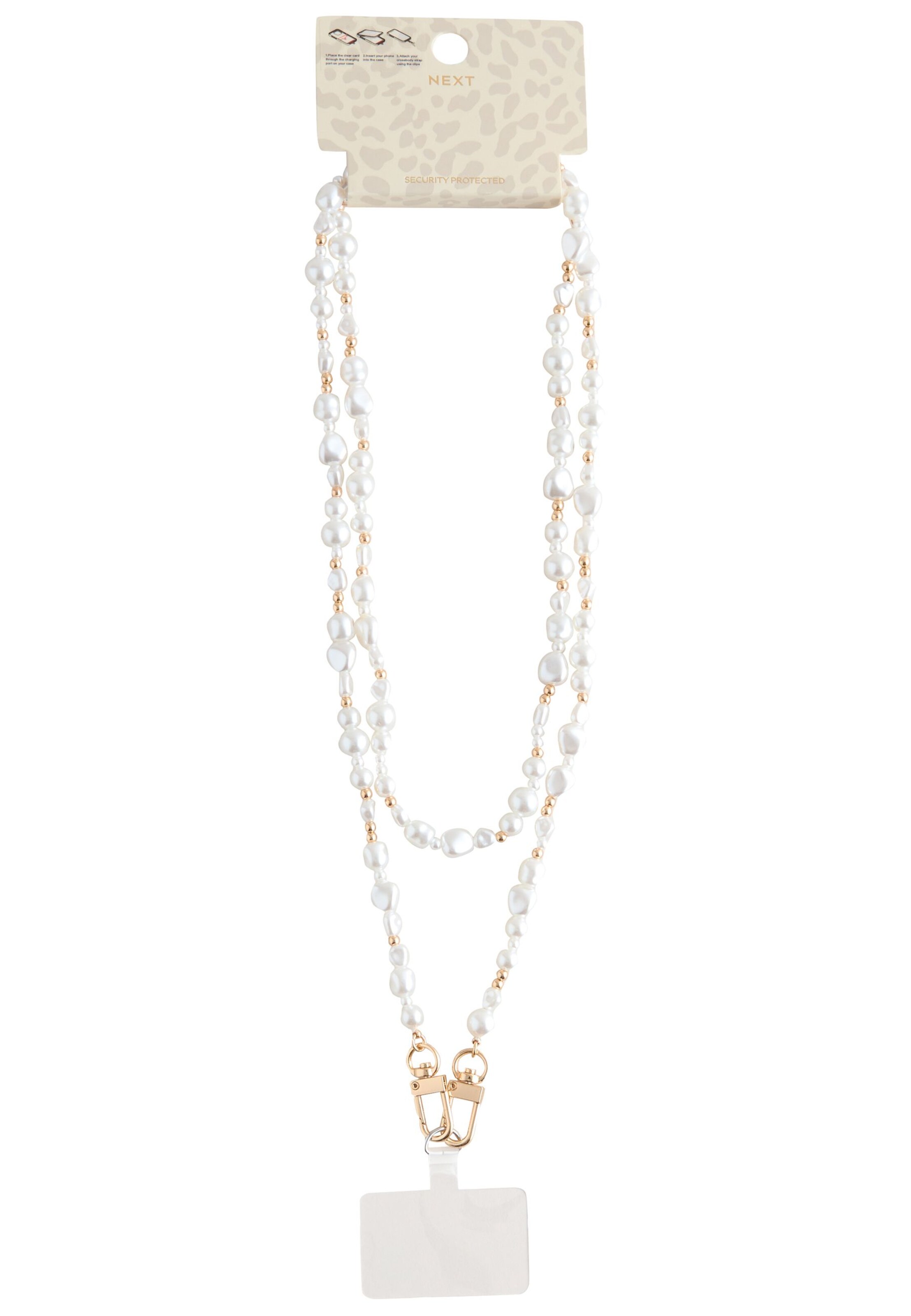 Next Mobilskal i vit: framsida