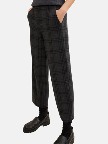 TOM TAILOR Loose fit Pants in Grey