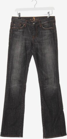 7 for all mankind Jeans in 27 in Black: front