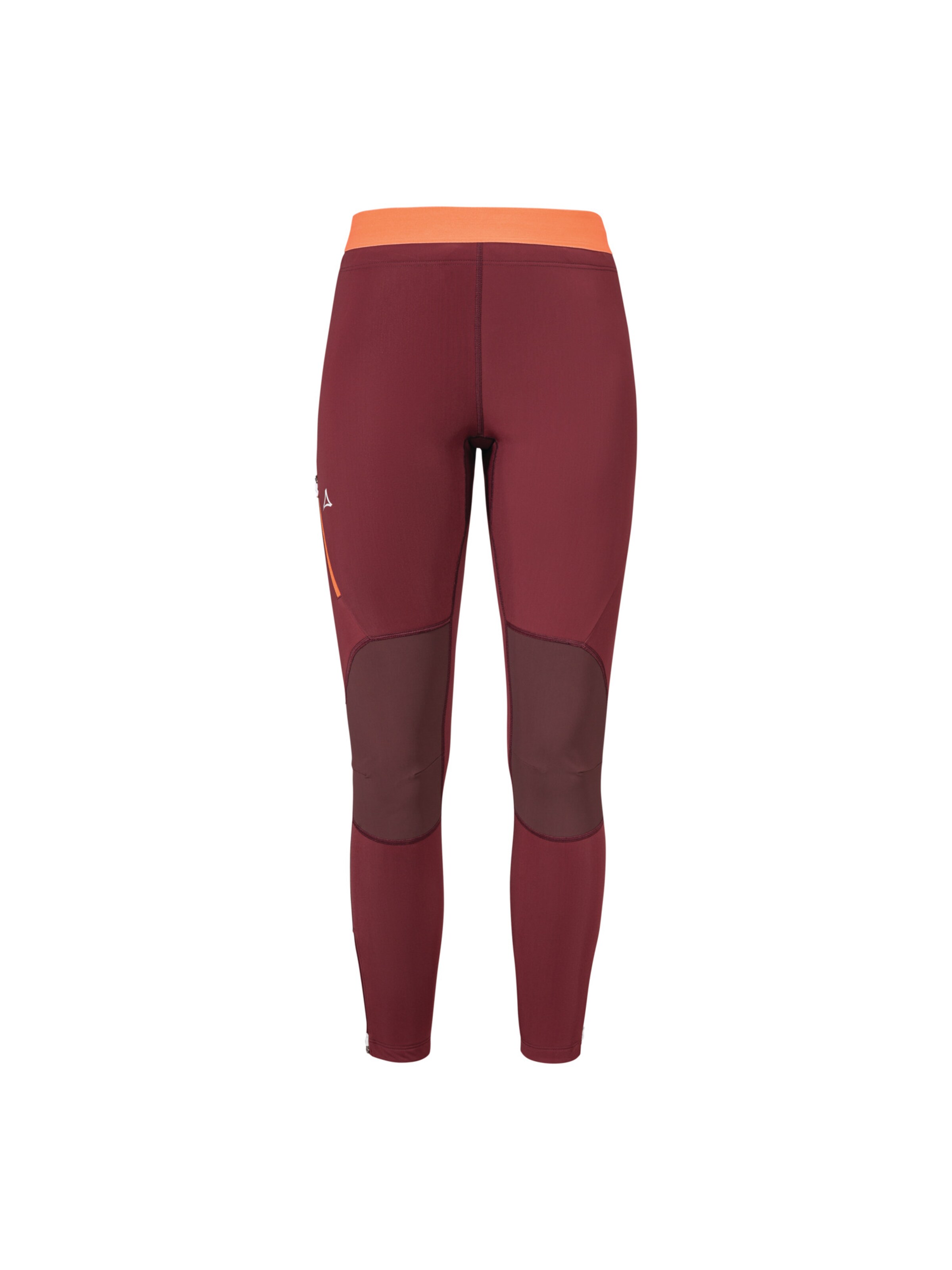 Schöffel Skinny Outdoorbroek 'Tristkopf' in Rood: voorkant