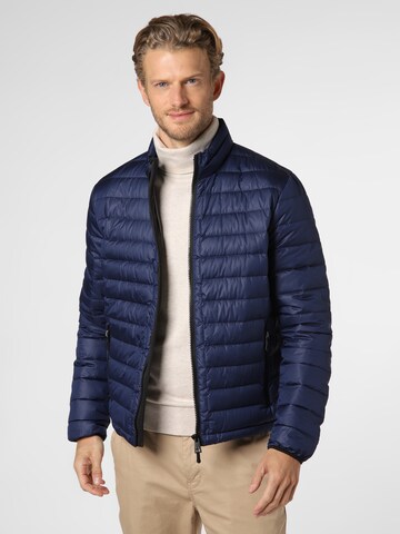 Nils Sundström Übergangsjacke in Blau: Vorderseite