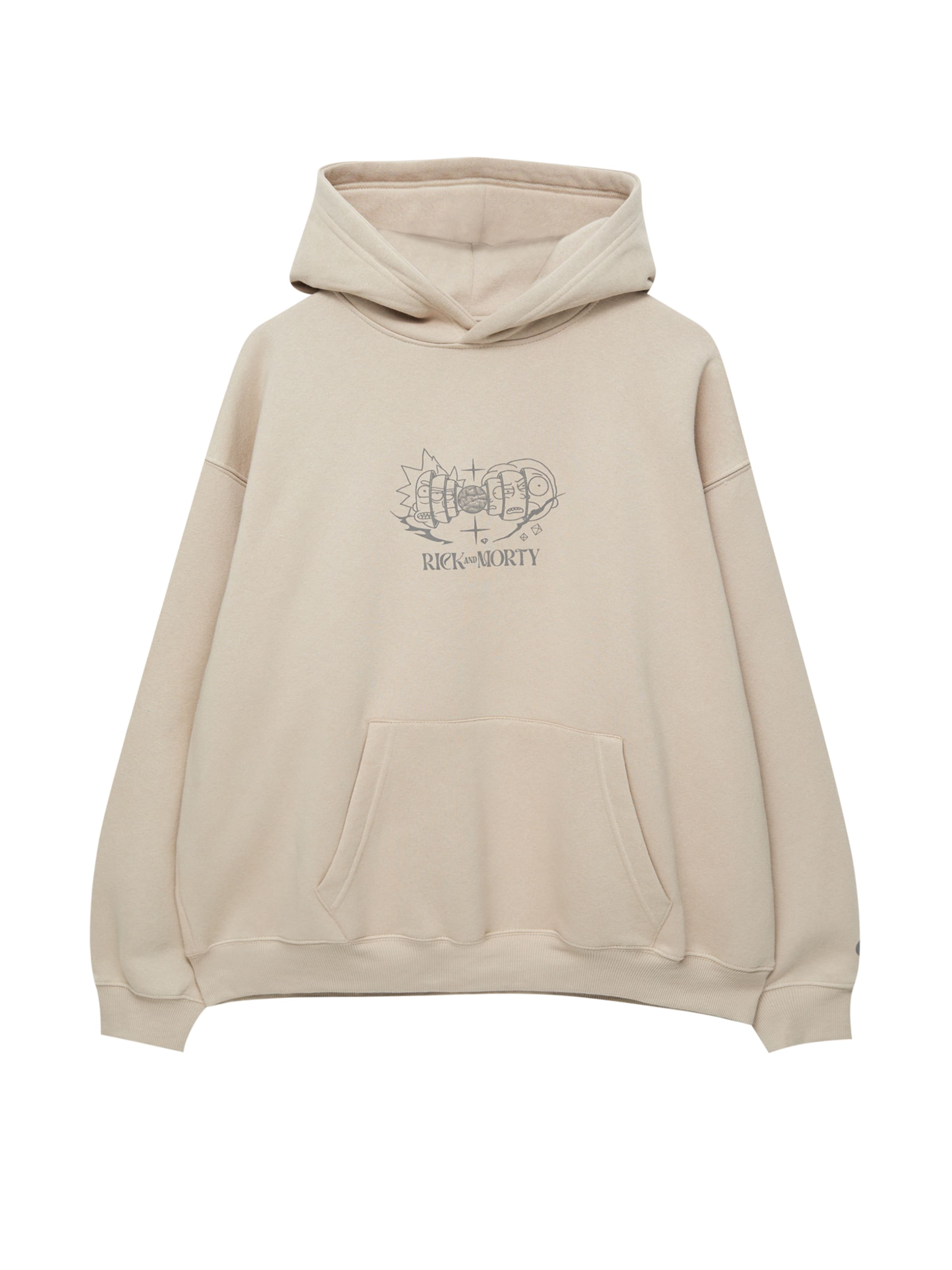 Pull Bear Sweatshirt in Ecru ABOUT YOU