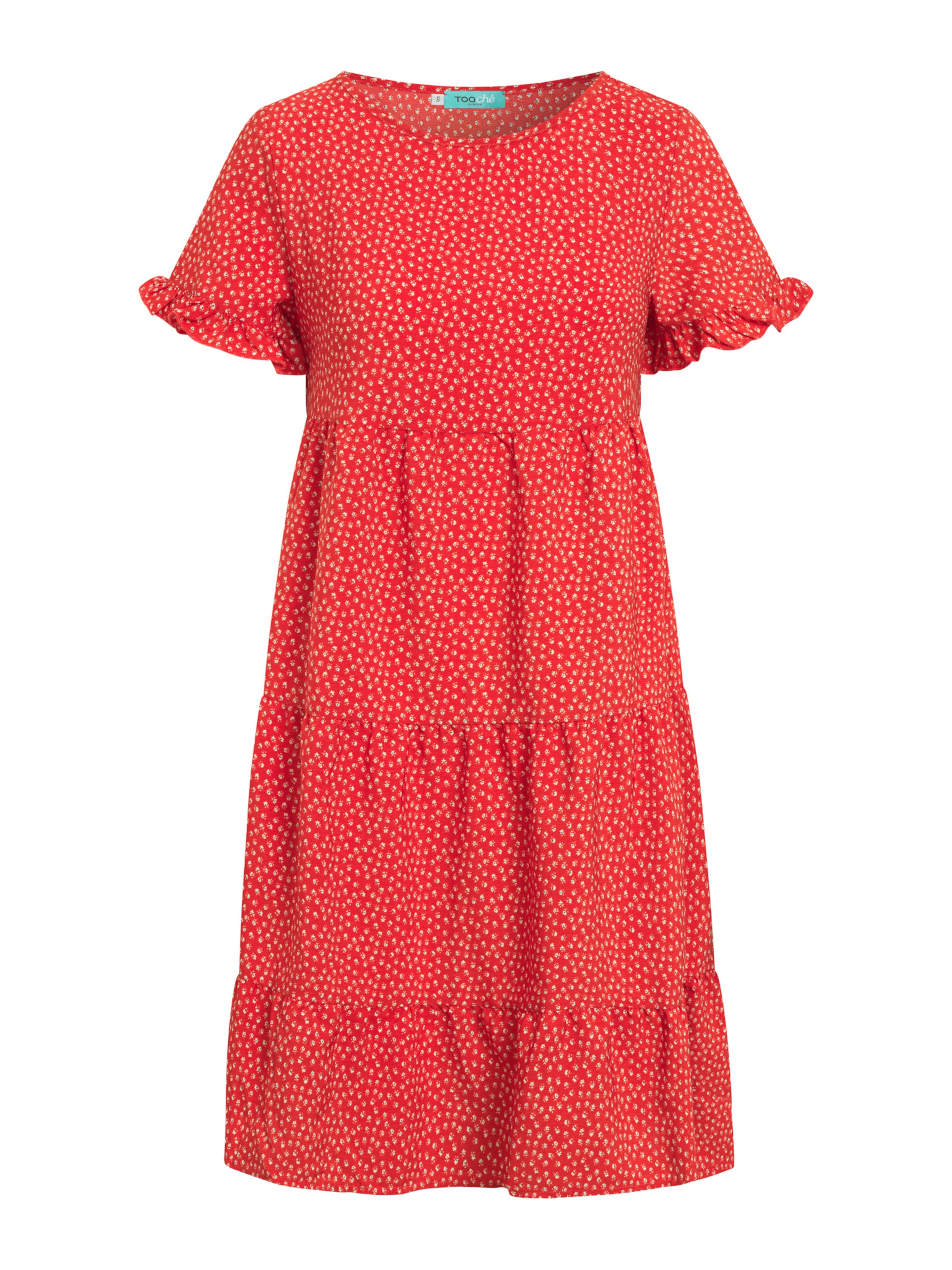 TOOche Summer dress 'Cannes' in Red: front