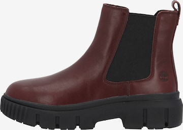 TIMBERLAND Chelsea Boots 'Greyfield' in Red