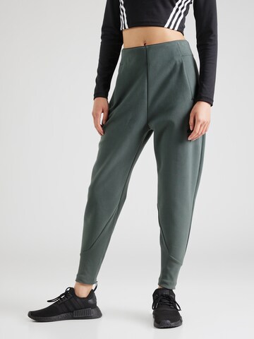 ADIDAS SPORTSWEAR Tapered Sportbroek 'Z.N.E. Winterized' in Groen: voorkant