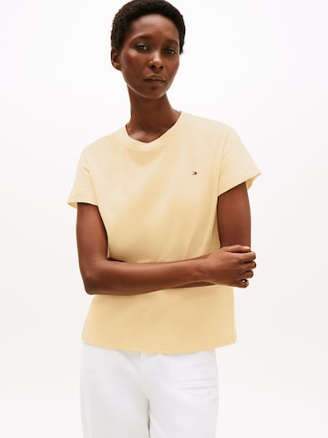 TOMMY HILFIGER T-Shirt in Gelb: Vorderseite