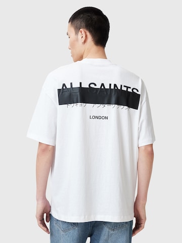 Maglietta 'REDACT' di AllSaints in bianco