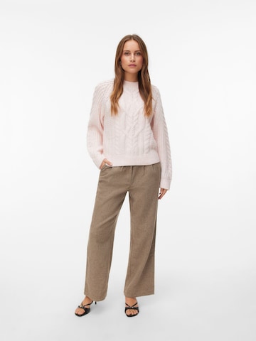 VERO MODA - regular Pantalón en marrón