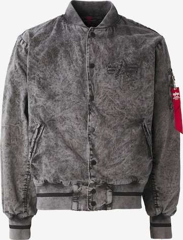 ALPHA INDUSTRIES Välikausitakki värissä musta: etupuoli