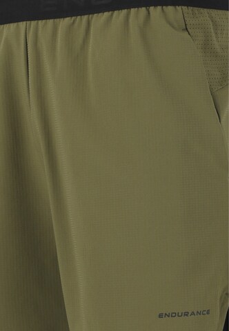 ENDURANCE Regular Sports trousers 'Air' in Green