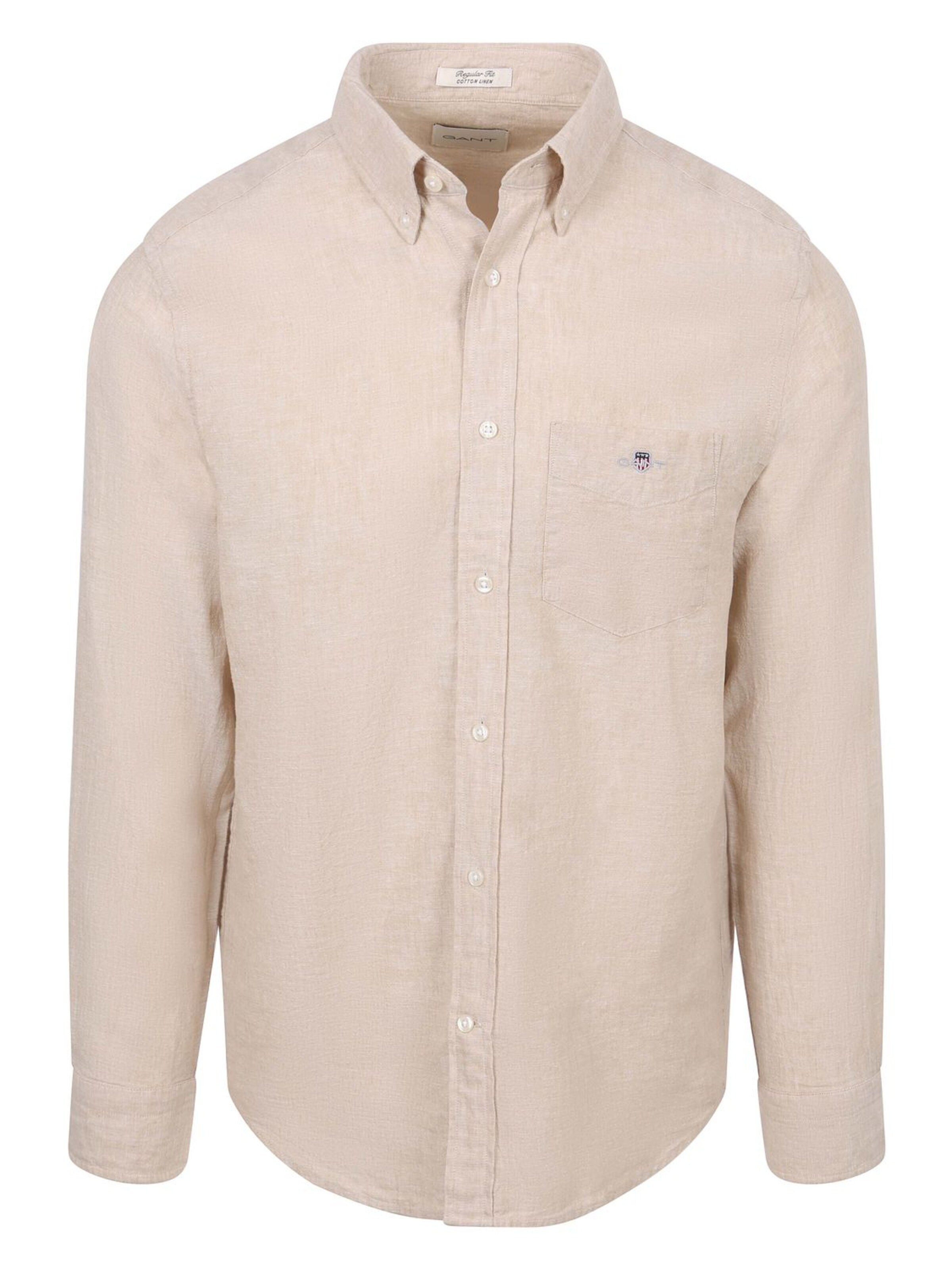 GANT Hemd‌‌‌‌‌‌‌ in XL in beige, Produktansicht