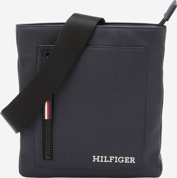 Borsa a tracolla di TOMMY HILFIGER in blu: frontale