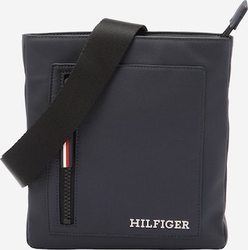 TOMMY HILFIGER - Bolso de hombro en azul: frente