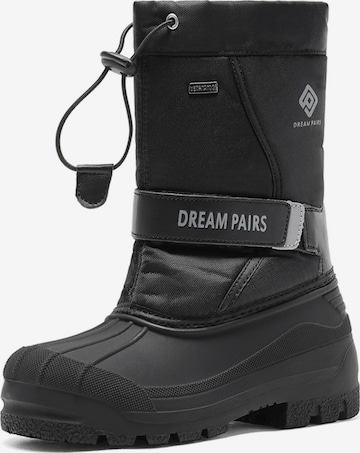 Bottes en caoutchouc 'Jungen Mädchen rutschfest wasserdichte' Dream Pairs en noir : devant
