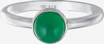 ELLI PREMIUM Ring 'Edelstein' in Silber