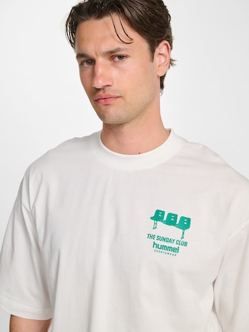 Hummel T-Shirt 'Sunday' in Weiß