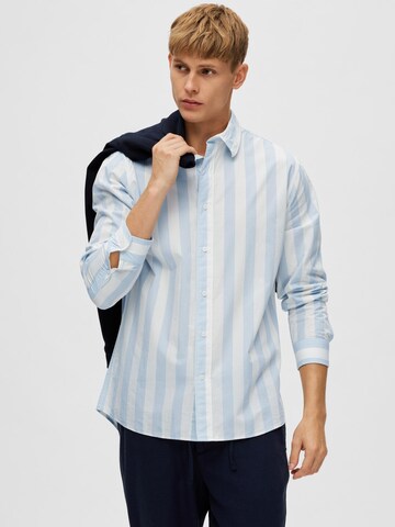 SELECTED HOMME Klasický střih Košile 'Redster' – modrá