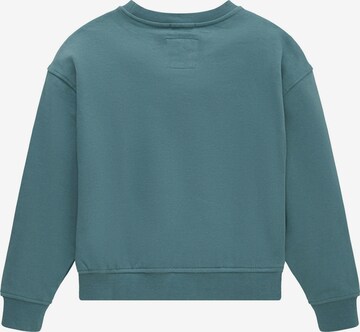 TOM TAILOR Sweatshirt in Blue